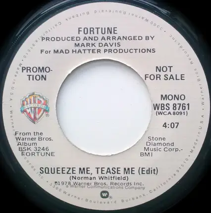 Fortune - Squeeze Me, Tease Me