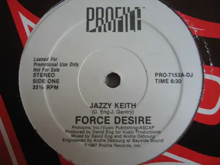 Force Desire - jazzy keith