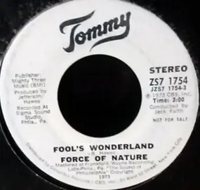 Force of Nature - Fool's Wonderland