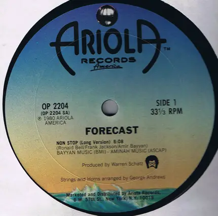Forecast - Non Stop