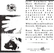 7inch Vinyl Single - Forehead Stew - Water / React