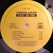 LP - Foreign Affair - East On Fire