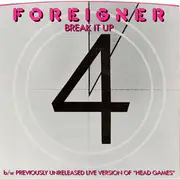 7inch Vinyl Single - Foreigner - Break It Up