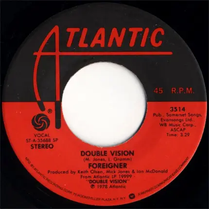 Foreigner - Double Vision