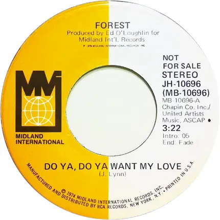 Forest - Do Ya, Do Ya Want My Love