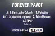 7inch Vinyl Single - Forever Pavot - Christophe Colomb - Ltd ed/ Numbered