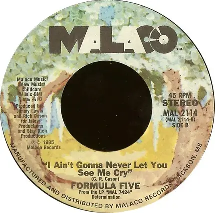 Formula V - Part Time Lover, Full Time Fool