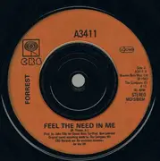7inch Vinyl Single - Forrest - Feel The Need In Me