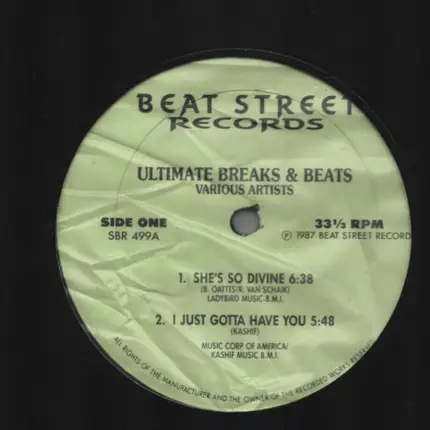 Forrest, Kashif, Bobby Youngblood, Mr. Magic - Ultimate Breaks & Beats