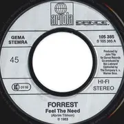7inch Vinyl Single - Forrest - Feel The Need