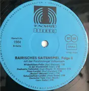 LP - Forstinninger Volksmusik - Bairisches Saitenspiel Folge 2