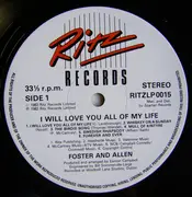 LP - Foster & Allen - I Will Love You All Of My Life