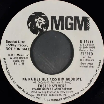 Foster Sylvers Featuring Patricia Sylvers & Angie Sylvers - Hang On Sloopy