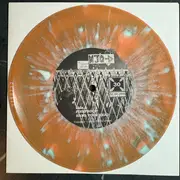 7inch Vinyl Single - Foundation - Hang Your Head - Orange/Coke Bottle Blue w/ White Vinyl