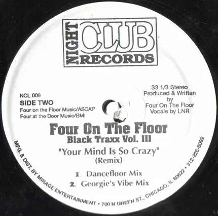 Four On The Floor Productions - Black Traxx Vol. III