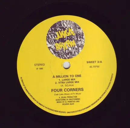 Four Corners of the Earth - A Million To One