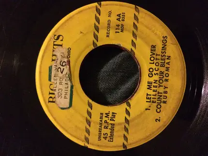 Four Jacks , Tony Ross , Eileen Scott , Ruby Roman - Naughty Lady Of Shady Lane / Fanny / Let Me Go Lover / Count Your Blessings