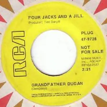 Four Jacks And A Jill - Grandfather Dugan / Stone In My Shoe