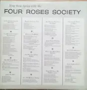 LP - Four Roses Society - Sing With The Four Roses Society