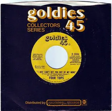 Four Tops - I Just Can't Get You Out Of My Mind / Are You Man Enough