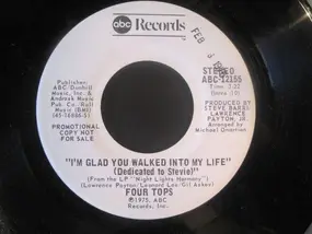 The Four Tops - I'm Glad You Walked Into My Life (Dedicated To Stevie)