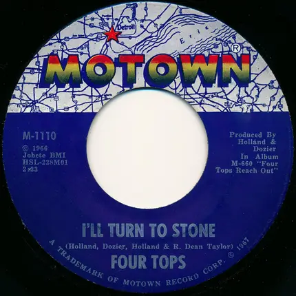 Four Tops - 7-Rooms Of Gloom / I'll Turn To Stone