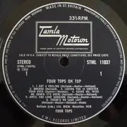 LP - Four Tops - Four Tops On Top