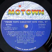 LP - Four Tops - Four Tops Greatest Hits Vol. 2