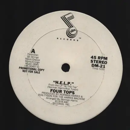 Four Tops - H.E.L.P.