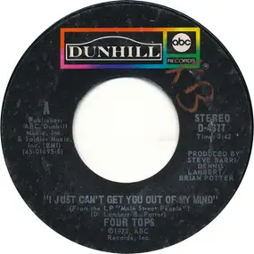 The Four Tops - I Just Can't Get You Out Of My Mind