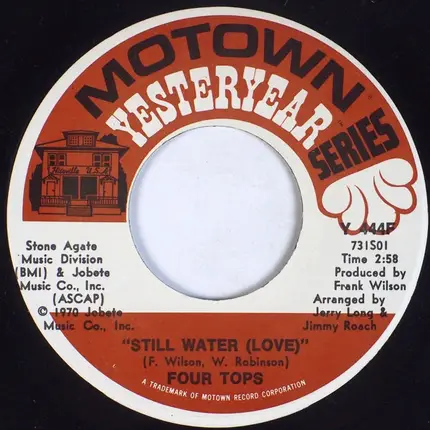 Four Tops - It's All In The Game / Still Water (Love)