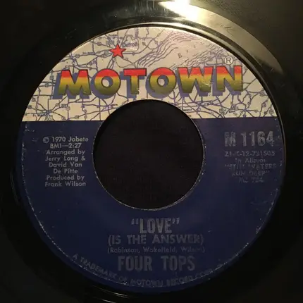 Four Tops - It's All In The Game