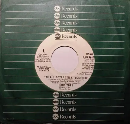 Four Tops - We All Gotta Stick Together