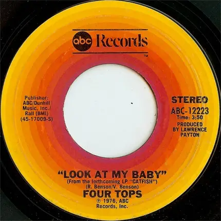 Four Tops - Catfish / Look At My Baby