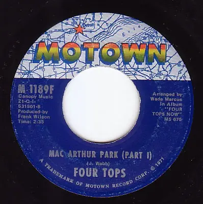 Four Tops - MacArthur Park