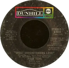 The Four Tops - Sweet Understanding Love / Main Street People