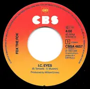 7inch Vinyl Single - Fox The Fox - I.C. Eyes