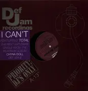 12inch Vinyl Single - Foxy Brown - I Can't (feat. Total) - Promo