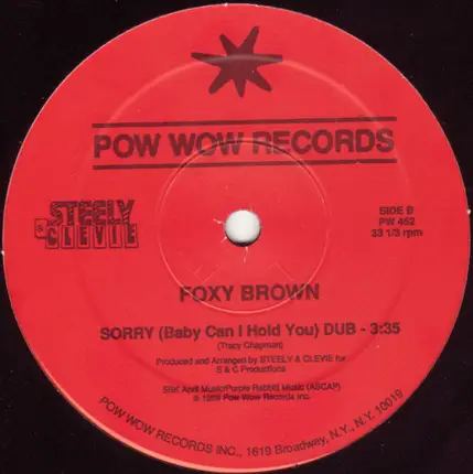 Foxy Brown - Sorry (Baby Can I Hold You)