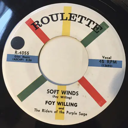 Foy Willing & The Riders Of The Purple Sage - Cowboy (Song Of The Cowboy)