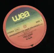 12inch Vinyl Single - Foyer Des Arts - Wissenswertes über Erlangen - Limited Edition