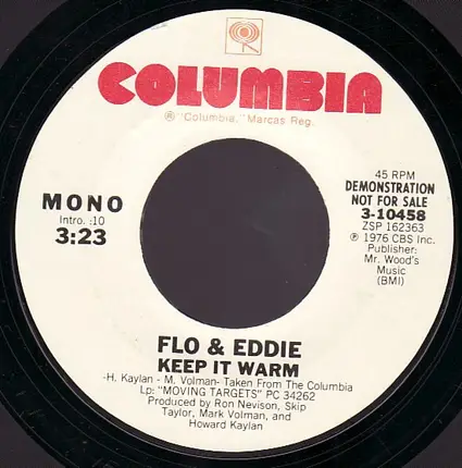 Flo & Eddie - Keep It Warm