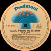 LP - Flo & Eddie - Illegal, Immoral And Fattening