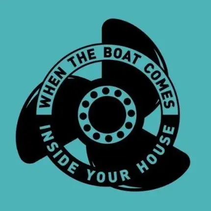 Flotation Toy Warning - when The Boat Comes..