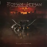 LP - Flotsam And Jetsam - Blood In The Water - Yellow + Red Splatter Vinyl, Gatefold