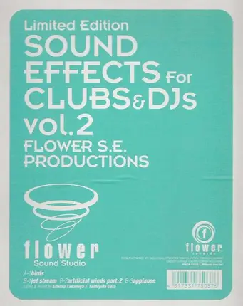 Flower S.E. Productions - Sound Effects For Clubs & DJs Vol. 2