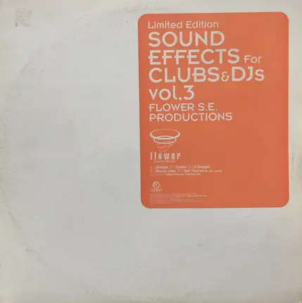 Flower S.E. Productions - Sound Effects For Clubs & DJs Vol. 3