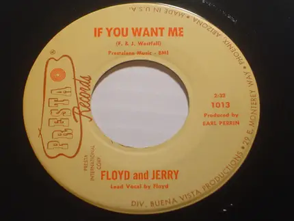 Floyd And Jerry - Dusty / If You Want Me