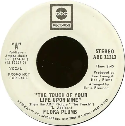 Flora Plumb - The Touch Of Your Life Upon Mine