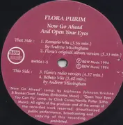 12inch Vinyl Single - Flora Purim - Now Go Ahead And Open Your Eyes